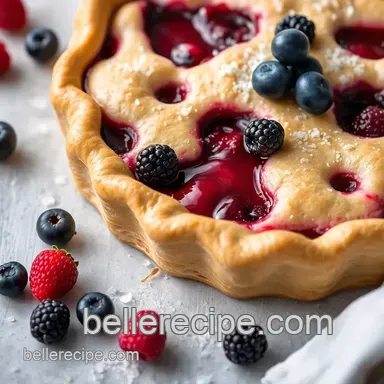 Deliciously Easy Bake Sweet Goumi Berry Pie in 75 Minutes: A Family Favorite Recipe Card
