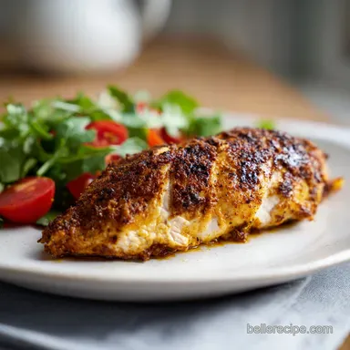 Baked Chicken Breast Recipe for 4 Servings Recipe Card