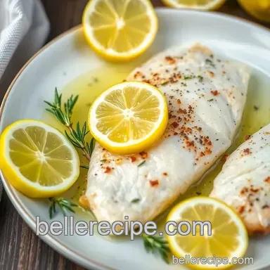 How to Make Baked Corbina with Zesty Lemon Delight: A Family Favorite Recipe Card
