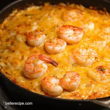 Baked Parmesan Shrimp Scampi Easy Cheesy Goodness Recipe Card