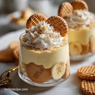 Banana Pudding with Chessmen Cookies: Make-Ahead Treat