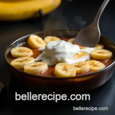 Bananas Foster: The Ultimate Flambé Dessert presentation