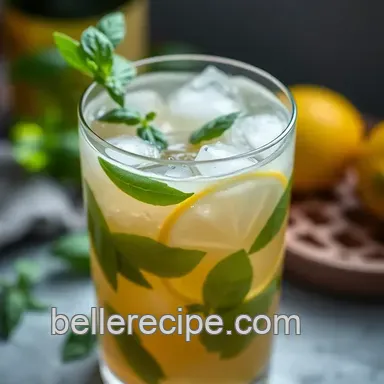 Delightful Drinks with Basil: Refreshing Basil-Infused Summer Spritz Recipe Card