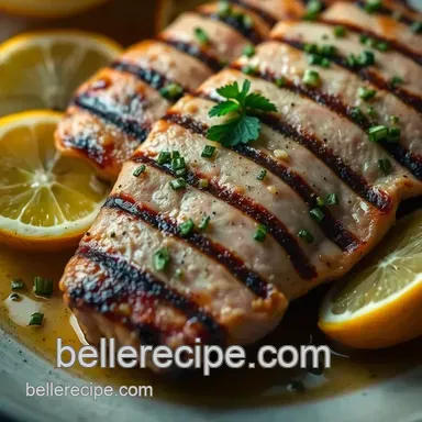 Deliciously Grilled Tuna Steak Recipe: My Zesty Herb Marinade Recipe Card