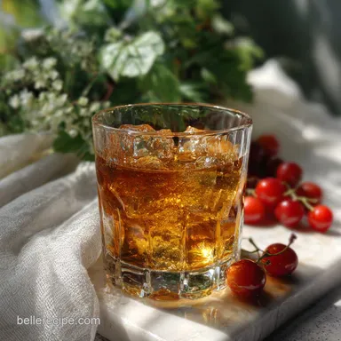 Bourbon Glaze Recipe for Salmon and Ham Recipe Card