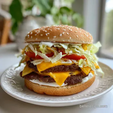 Big Mac Bowl Recipe in 20 Minutes Recipe Card