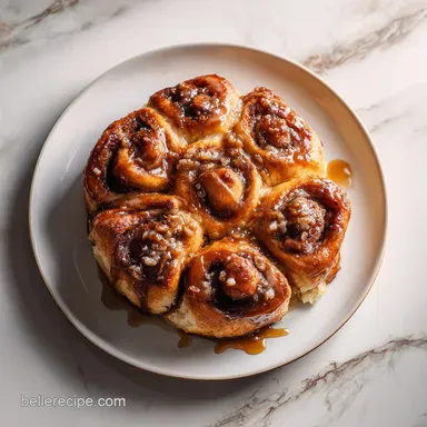 Sticky Bun with Biscuits for 10 Servings Recipe Card