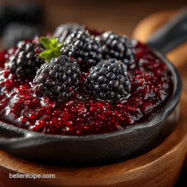 Black Velvet Jam Luscious Black Raspberry Jam Recipe No Pectin Needed Recipe Card
