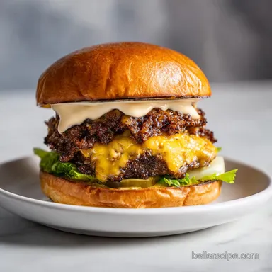 Blackstone Smash Burger Recipe: Crispy Recipe Card