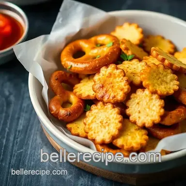 Easy & Chewy Boiled Pretzels with Crunchy Potato Chips: My Family's Favorite Snack Recipe Card