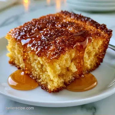 Buttermilk Cornbread With Honey in 35 Min Recipe Card
