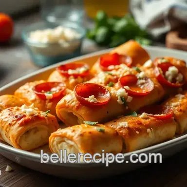 Cheesy Homemade Pizza Rolls: The Perfect Snack for Pizza Lovers