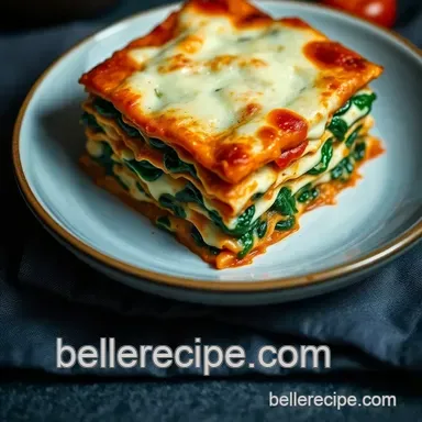 Comforting Spinach and Ricotta Lasagna: A Family Favourite Recipe Recipe Card