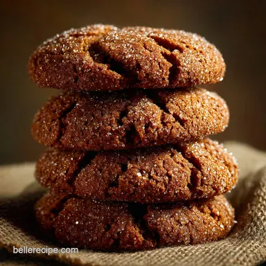 Chewy Molasses Cookies: The Secret to Thick, Cracking Ginger Spice