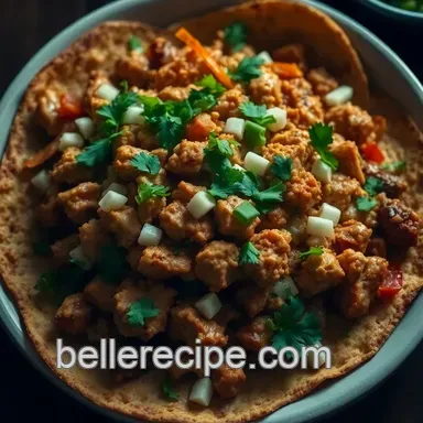 Chicken Tinga Tostadas: My Family's Fiesta Fave! Recipe Card