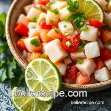 How to Make Chill Fresh Ceviche with Zesty Lime Flavor: An Easy Delight Recipe Card