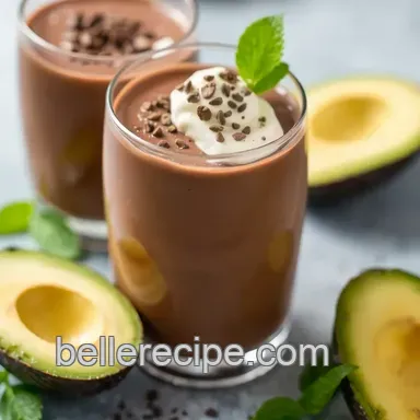 My Easy Chilled Avocado Chocolate Delight: A Luxurious Vegan Dessert Recipe Card