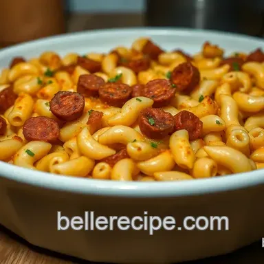 Chorizo Mac & Cheese Bake: Spicy Comfort Food!
