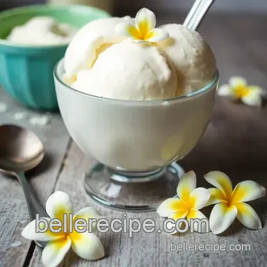 How to Make Churned Sampaguita Ice Cream Bliss: A Dreamy Treat! Recipe Card