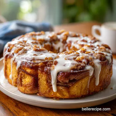 Cinnamon Roll French Toast Make-Ahead Crispy Baked Recipe Card