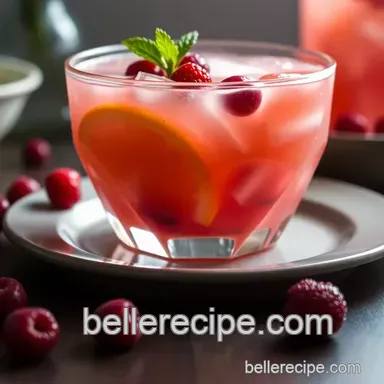 Easy Citrus Berry Fizz: The Perfect Punch Sans Alcool for Any Occasion Recipe Card