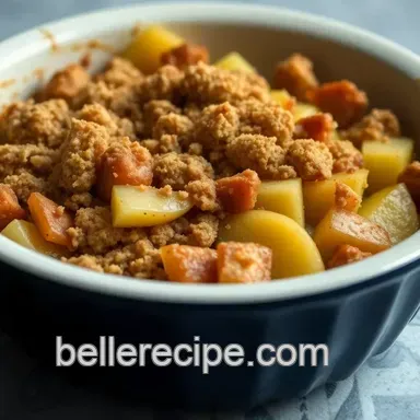 Classic Easy Apple Crisp: My Cozy Autumn Family Favorite Recipe Recipe Card