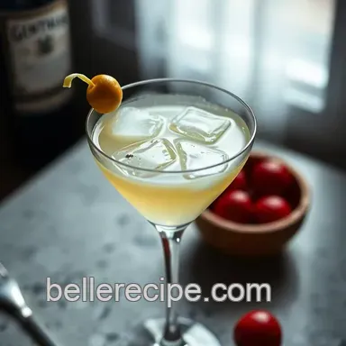 Classic Gin Martini Recipe: My Timeless Elegance in a Glass Recipe Card