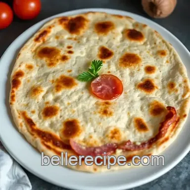 Classic Italian Piadina Recipe: A Soft & Savory Flatbread Delight Recipe Card