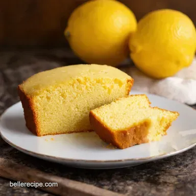 My GoTo pound cake glaze recipe Quick Lemon Magic Recipe Card