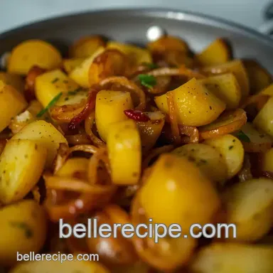 Classic Lyonnaise Potatoes: A Perfectly Golden French Side presentation