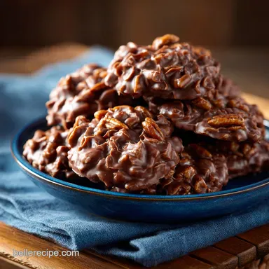 No Bake Cookies: The 60-Second Secret to Perfectly Chewy Fudge Recipe Card