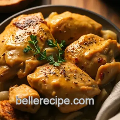 Classic Poulet au Moutarde: My Family’s Go-To French Mustard Chicken Recipe Card