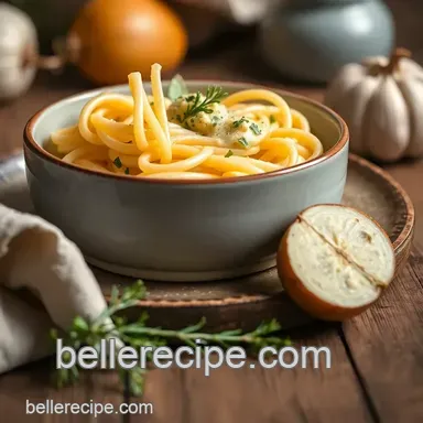 How to Cook Creamy Garlic Pasta in 30 Minutes: An Easy Weeknight Favorite Recipe Card