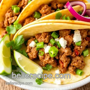 Quick & Tasty Beef Tacos in 35 Minutes: My Family's Favorite Recipe! Recipe Card