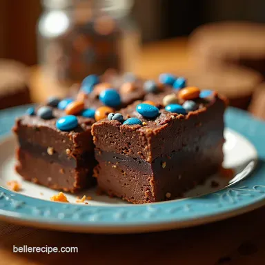 Foolproof Cookie Monster Fudge Recipe NoBake Dream Recipe Card
