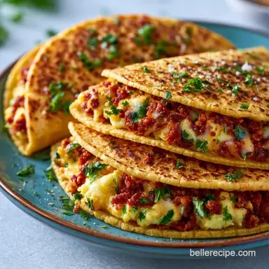 Corn Tortilla Breakfast Tacos: Crispy Recipe Card