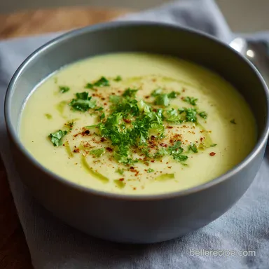 Creamy Leek & Potato Soup: A Hug in a Bowl Recipe Card
