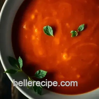 Creamy Tomato Soup Recipe: Garden Fresh Goodness! Recipe Card