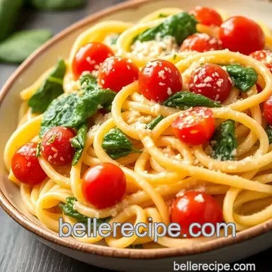 How to Make Creamy Fettuccine Weesie with Spinach Delight: A Delicious Family Favorite Recipe Card