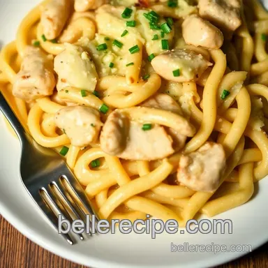 Easy Creamy Garlic Parmesan Chicken Pasta: My Favorite Weeknight Dinner Recipe Recipe Card