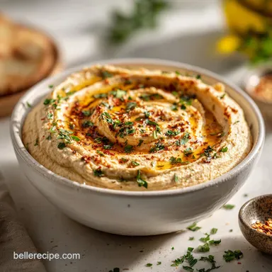 Hummus Recipe: Vitamix Homemade in 35 Minutes Recipe Card