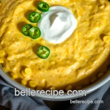 My Easy & Creamy Mexican Corn Dip Recipe with a Kick! Recipe Card