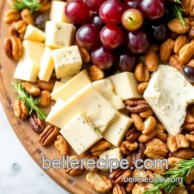 Create a Festive Grape Cheese Platter: Your Go-To Holiday Appetizer Recipe Card
