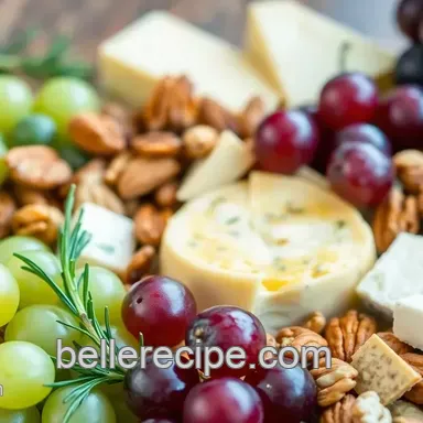 Create a Festive Grape Cheese Platter: Your Go-To Holiday Appetizer