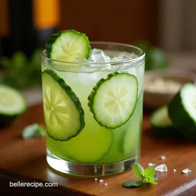 The Best Easy Cucumber Gin Cocktail Recipe for Summer Recipe Card