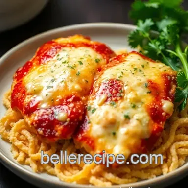 Easy & Juicy Chicken Parmesan Air Fryer: My Family Favorite Recipe Recipe Card