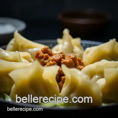 Crispy Bottom Pork & Cabbage Potstickers presentation