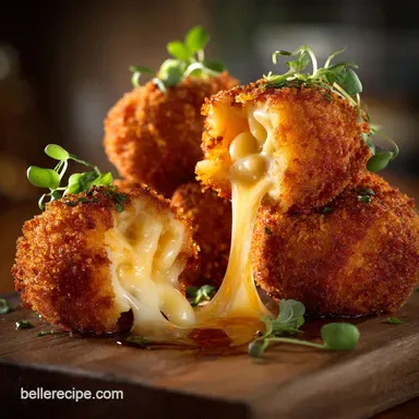 Fried Mac and Cheese UltraCrispy Croquettes with Molten Centers