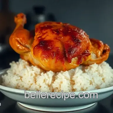 Crispy Hainanese Roast Chicken Rice: My Family' s Fave!