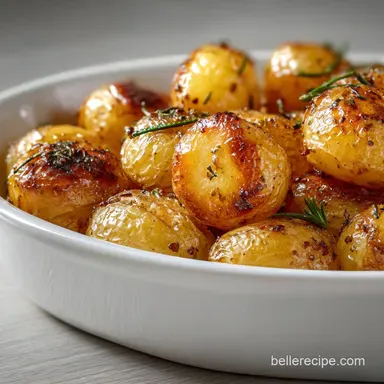Oven Roasted Baby Potatoes: Crispy in 30 Min Recipe Card